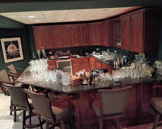 Barware and bar stools