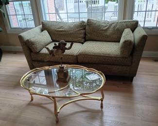 Sofa and " LaBarge style" table