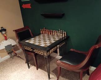 Chess table set