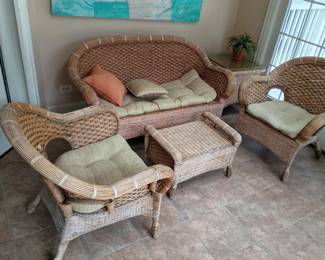 Wicker furniture, nice condition