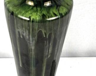 Antique c. 1915 Peters and Reed Art Pottery Shadow Ware Multicolor 7.75" Vase