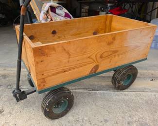 Custom garden wagon