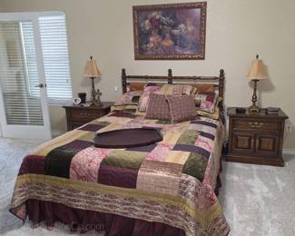 Four piece Dixie bedroom set