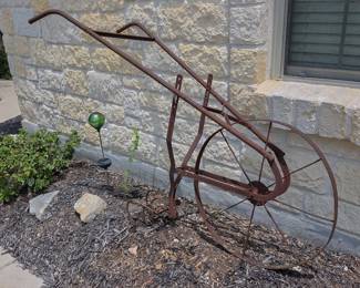 Antique plow