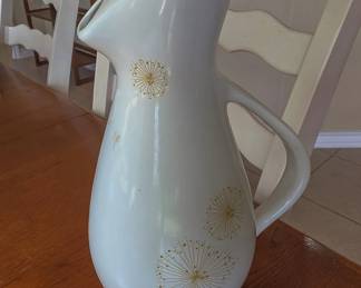 Vintage Raymor Universal Golden Burst pitcher by Ben Seibel