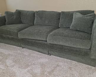 Very clean upholstered sofa