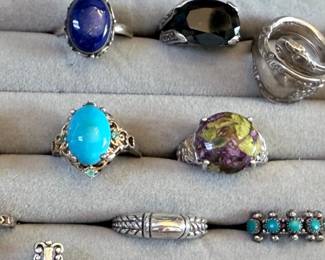 sterling silver rings