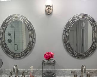 PAIR OF MIRRORS