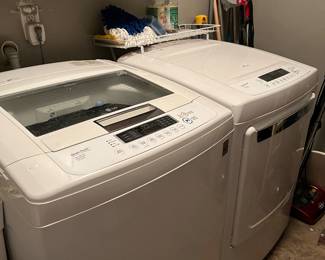 LG washer and dryer 