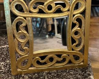 Gold leaf  Mirror