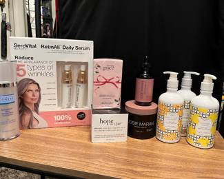 several brands of face creams are available