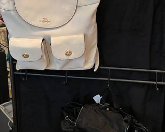 2 Coach Backpacks 
