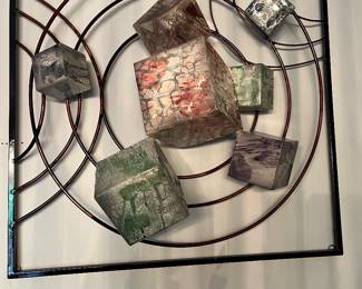 Metal wall art