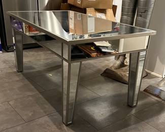 Mirrored coffee table