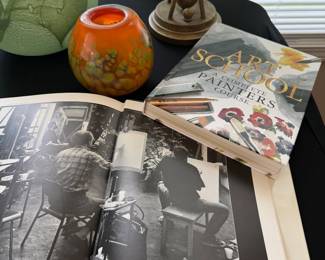 vintage art books