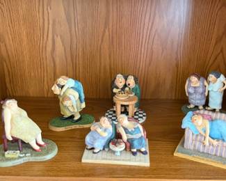collection of figurines