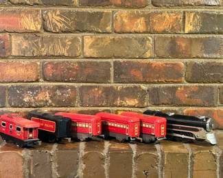 Vintage Marx O-Gauge Tinplate Train Set