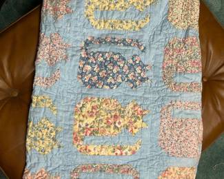Colorful Cat Patchwork Quilt