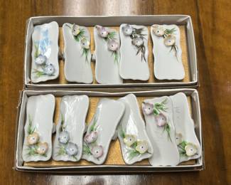 Vintage Porcelain Place Cards
