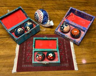 Multiple Sets of Chinese Baoding Health and Meditation Balls