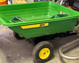 John Deere 8Y Convertible Poly Utility Cart