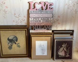 Incredible Selection of Framed Artwork