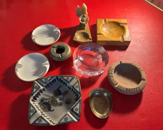 Assorted Vintage and Collectible Ashtrays