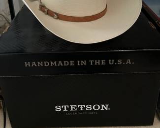 Stetson El Noble Straw Cowboy Hat