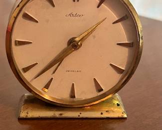 Vintage Artco Desk Clock