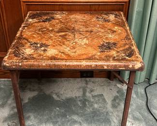 Vintage Samson Folding Card Table