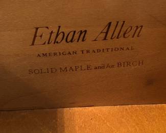 Ethan Allen Heirloom Highboy Dresser