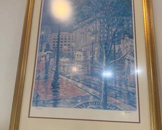 Pensacola San Carlos Hotel Artwork By Larry Strickland