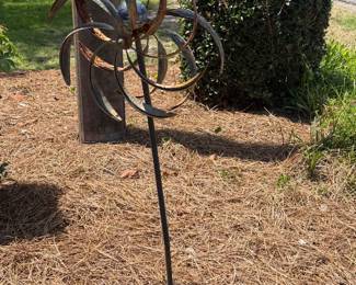 Whimsical yard art