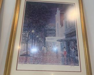 Pensacola Saenger Theater Artwork By Larry Strickland