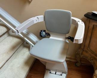 Recently installed Chair lift. Purchased for $5k in early summer 