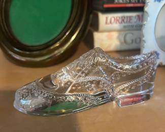 Ralph Lauren crystal shoe 