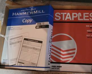Lot of Printer and Office Paper