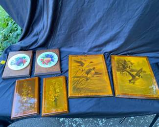 Lot Of Wooden Wall Decor