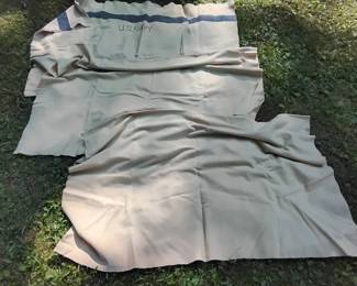 Vintage 1930s U.S Navy Blankets