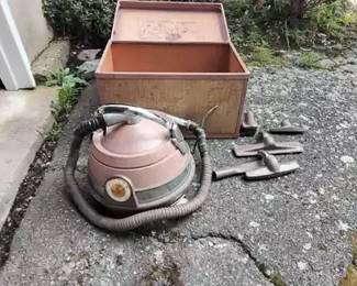 Vintage Singer Canister Vacuum
