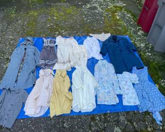 Lot Of Vintage 1960s 1970s And 80s Clothing
