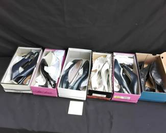 Lot Of 6 Pairs Of High Heels