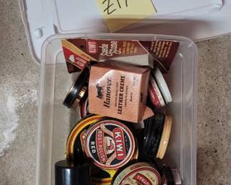Lot of Shoe Polish