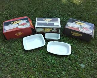 Lot Of Vintage Corningware