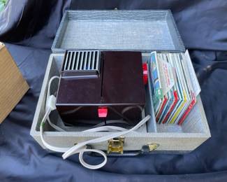 Vintage View Master Projector With Slides