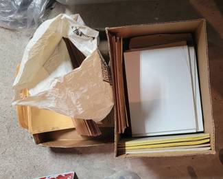 Lot of Notebooks, Graph Paper, and Folders