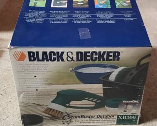 Black and Decker Cordless Scrubber