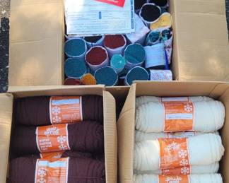 Three Boxes of Yarn