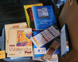 Lot of Art Supplies