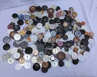 Lot Of Vintage Buttons